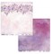 ScrapAndMe “Spring Purple” 12x12 Scrapbook Paper Pack | 5 Double-Sided Sheets | Floral Pastel Designs